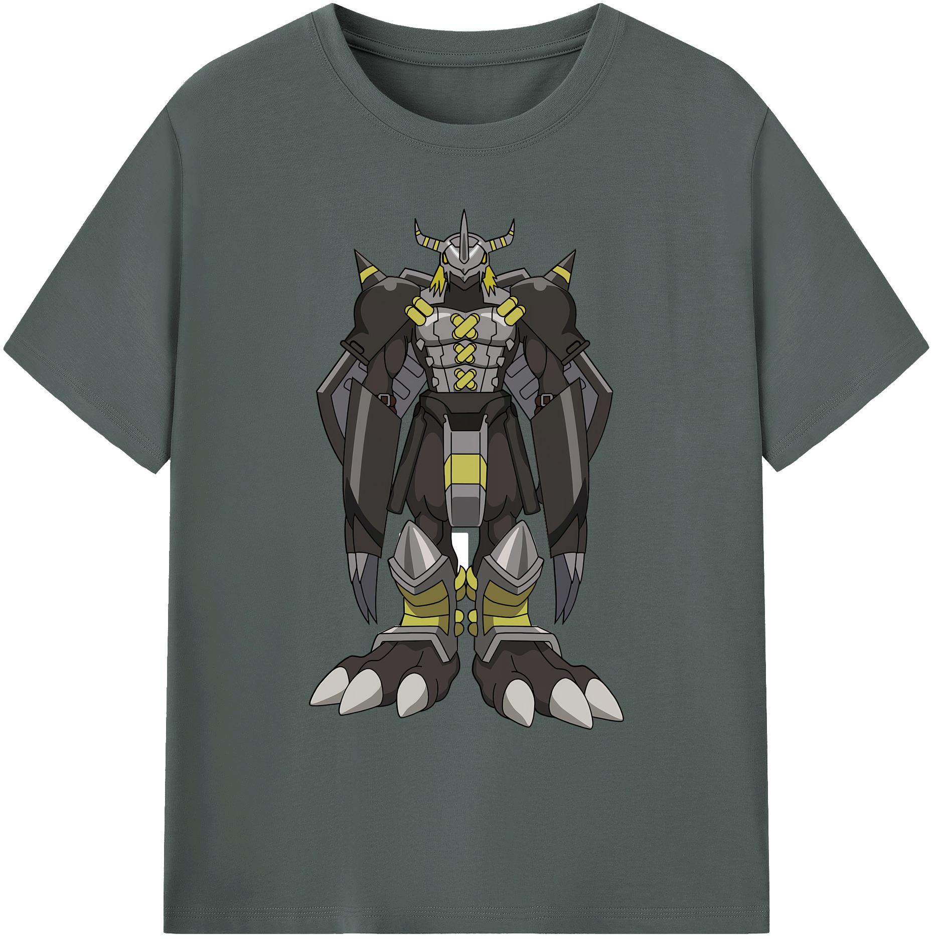 （画像用） Digimon デジタルモンスター/デジモン 綿100％ メンズ半袖Tシャツ｜肌触りやわらか＆通気性
